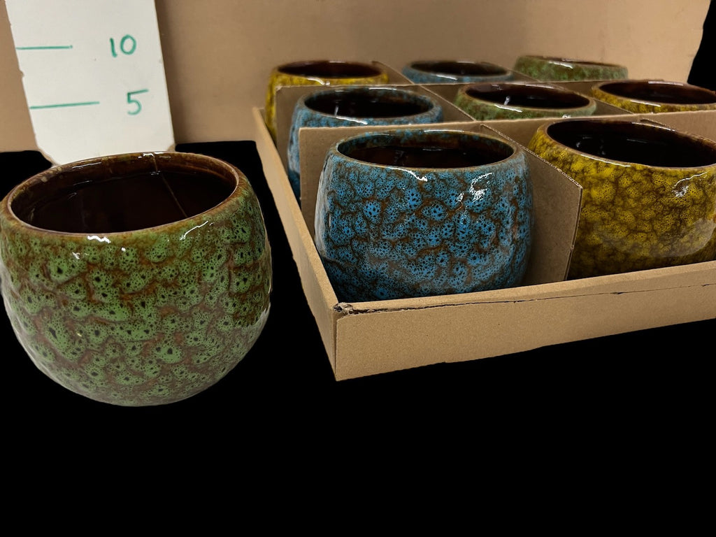 Vaso decorativo in ceramica Zebra D9.5