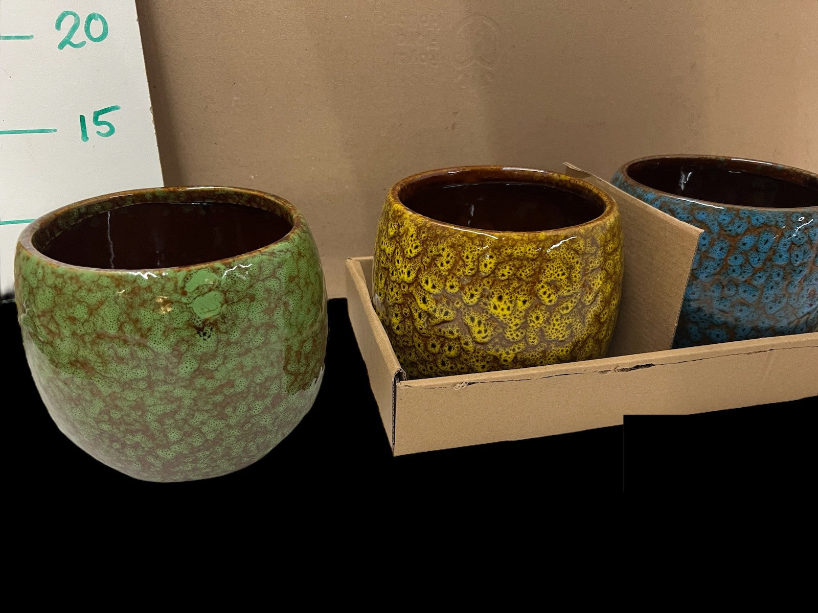 Vaso decorativo in ceramica Zebra D13