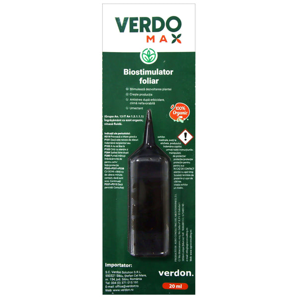 Verdomax – Biostimulator für Blattwachstum