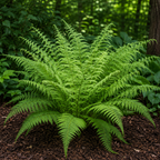 Athyrium filix-femina 'Victoriae' (Lady fern) - feriga de gradina