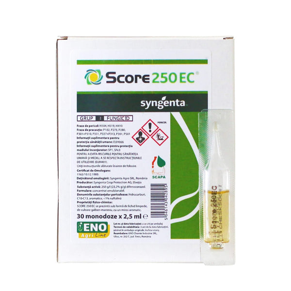 Score 250 EC - fungicid sistemic cu preluare rapida in planta