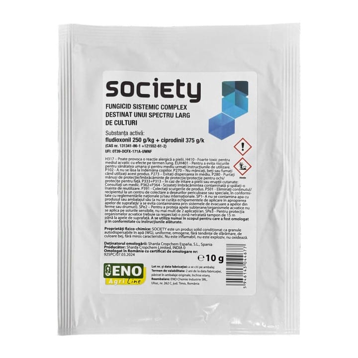 Society 10g - fungicid complex (sistemic si de contact) (echivalent Switch)