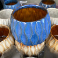 Vas decorativ ceramic Wave D6cm