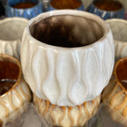 Okrasna keramična posoda Wave D6cm