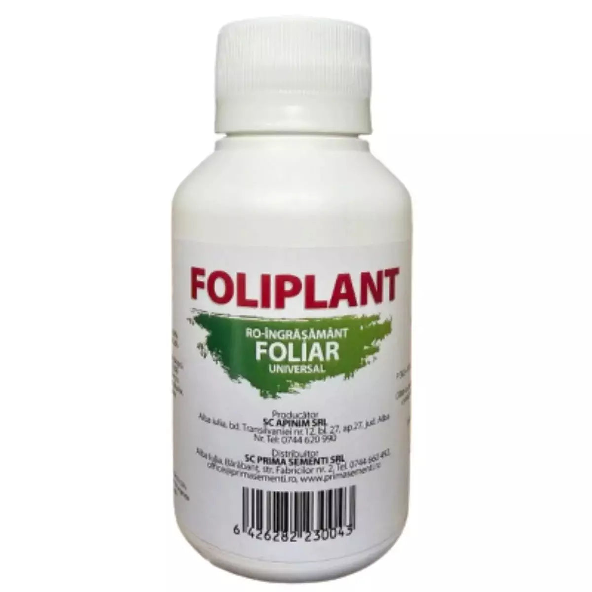 Foliplant – Fertilizant foliar universal, 100 ml