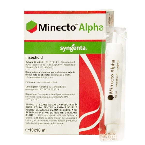 MINECTO ALPHA insecticide - modern insecticide (Thrips)