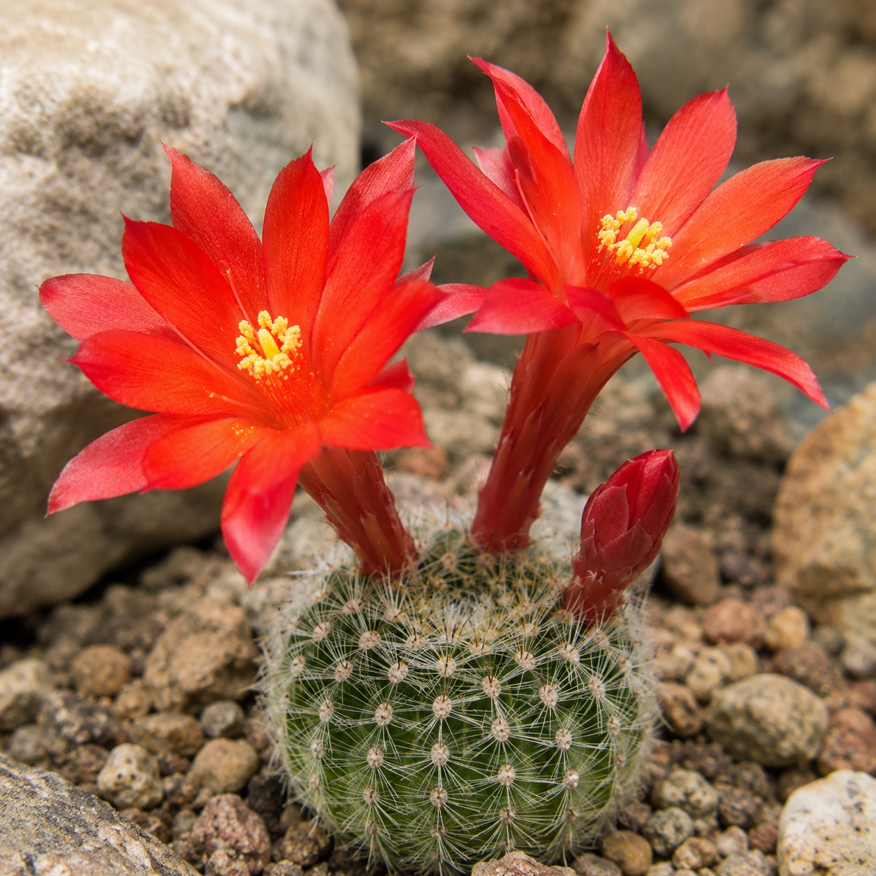 Matucana haynii – peruanischer Kaktus mit spektakulären Blüten