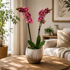 Phalaenopsis Pirate Picotee peloric - πεταλούδα