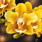Phalaenopsis KS Balm 'Yellow Chocolate' (peloric)
