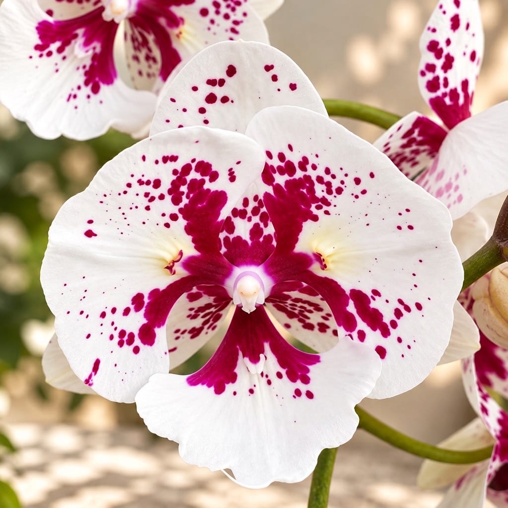 Phalaenopsis Miki Dancer '63' (big lip peloric)