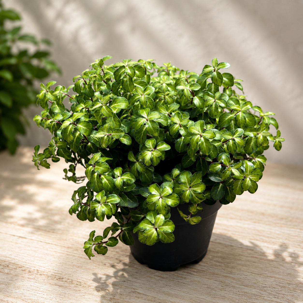Pittosporum tenuifolium 'Gold Star' - arbust vesnic verde cu frunzis auriu-variegat