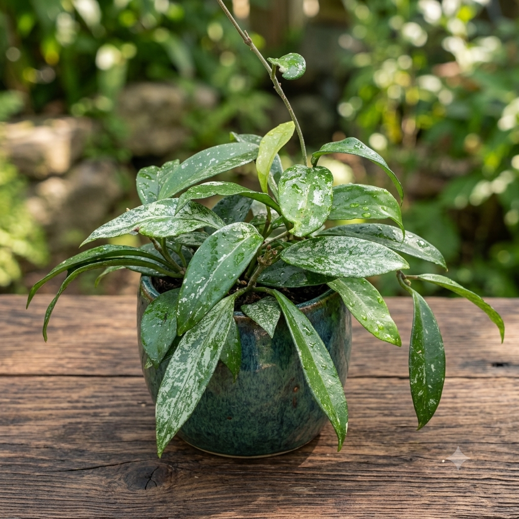 Hoya pubicalyx 'Reva' (super splash) D12 - vasi pieni