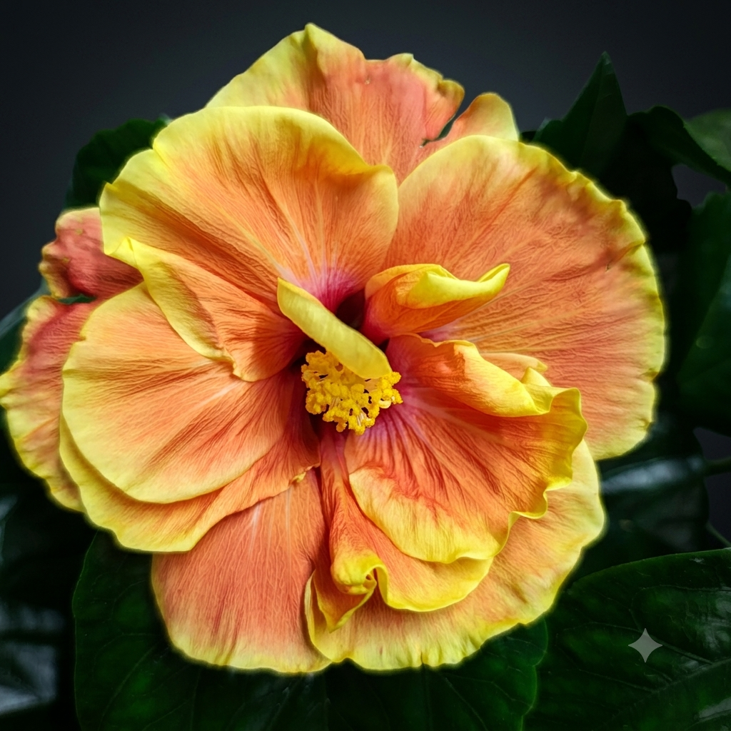 Hibiscus Long Life ‘Apollo Double’ – hibiscus with spectacular double flowers