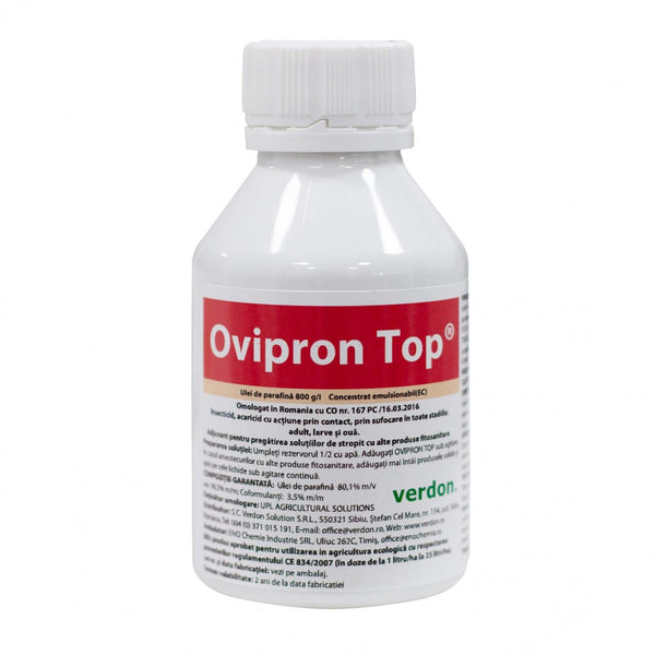 Ulei horticol - Ovipron Top - efect insecticid si acaricid