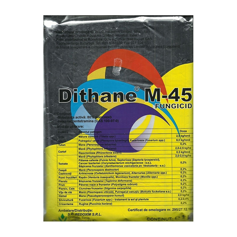 Dithane M 45 20 g - fungicid de contact eficient, la cel mai bun pret