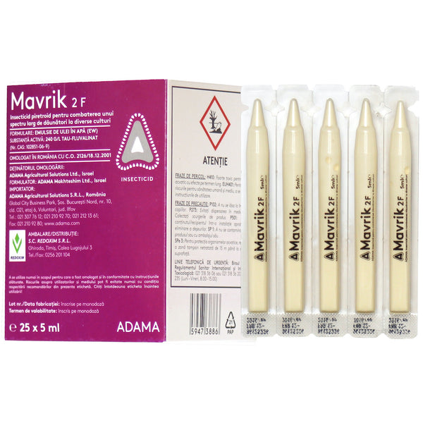 Mavrik 2F - insecticid de contact (lanosi, tripsi, afide)