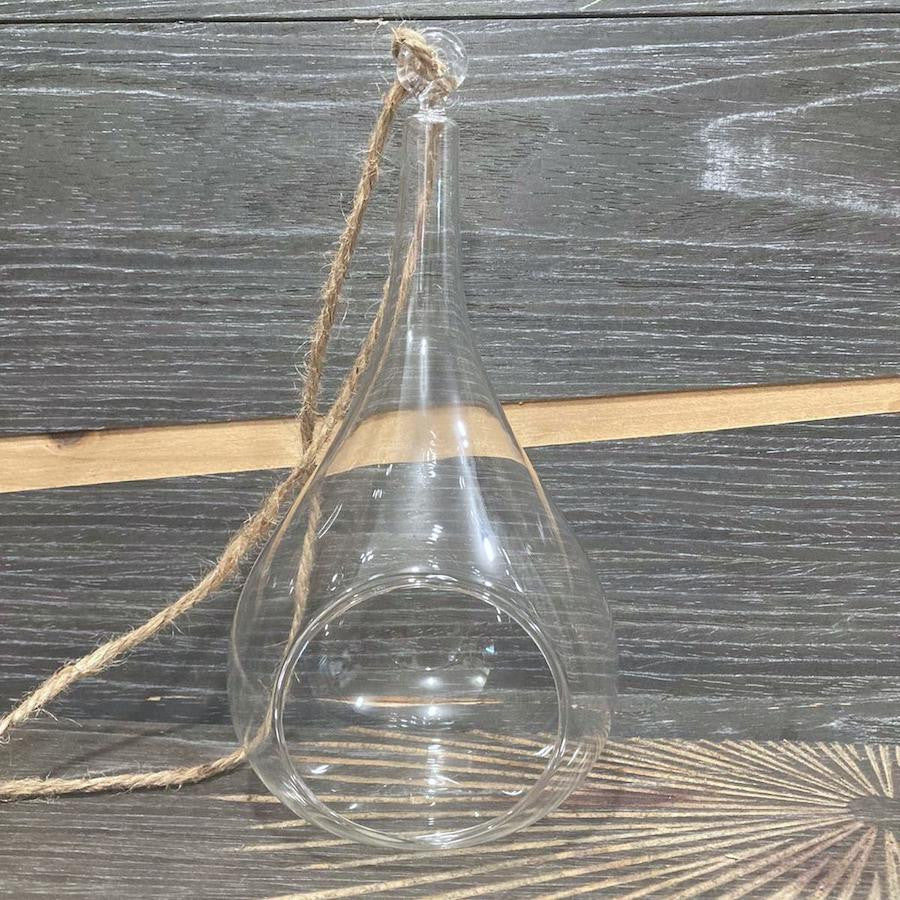 Comanda vas sticla lacrima terrarium, cu agatatoare, la un pret special