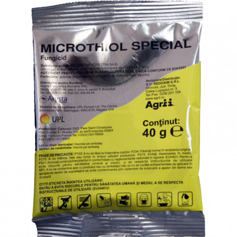 Microthiol Special - fungicid de contact si supliment de sulf