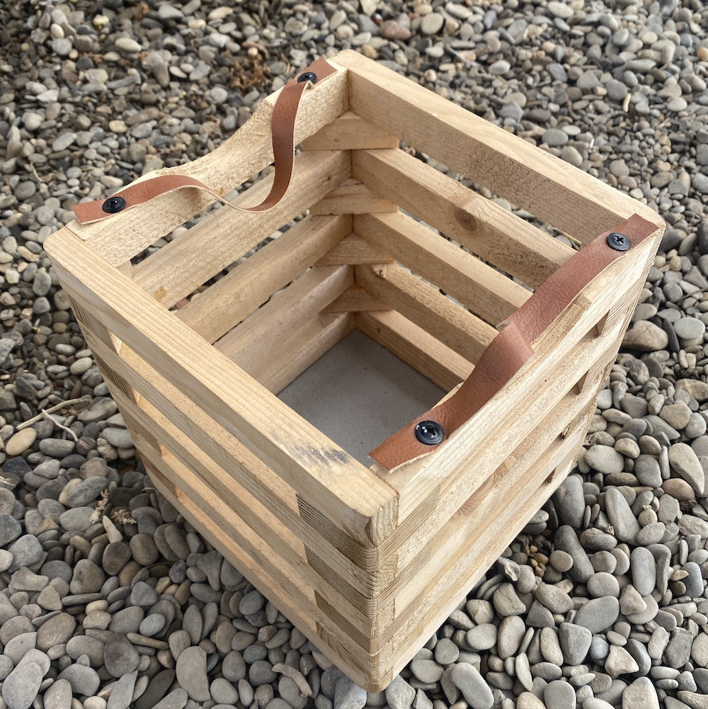 Cos lemn pentru orhidee