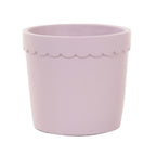 Vas decorativ roz  D14 x H13 cm