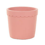 Vas decorativ roz  D14 x H13 cm