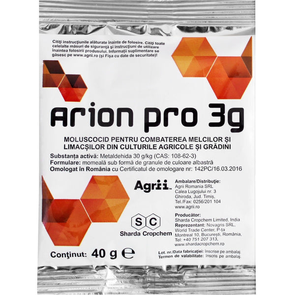 Arion Pro - Moluscocid (impotriva melcilor)