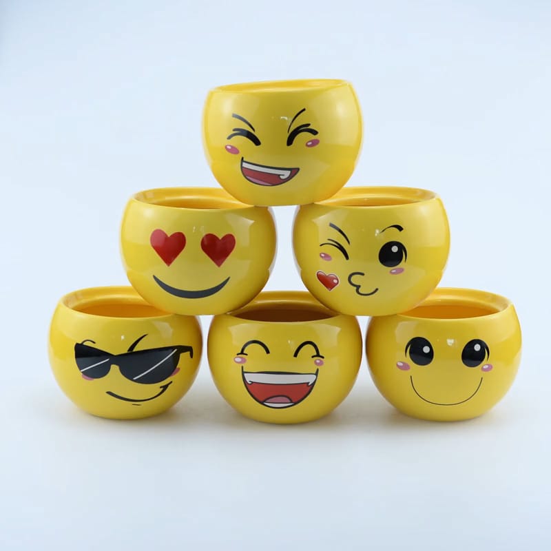 Vas ceramic Smileys cu magnet
