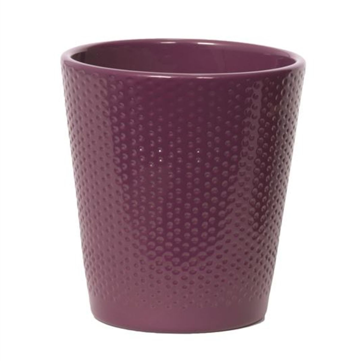 Vas decorativ Dark Violet Gloss Dots D12
