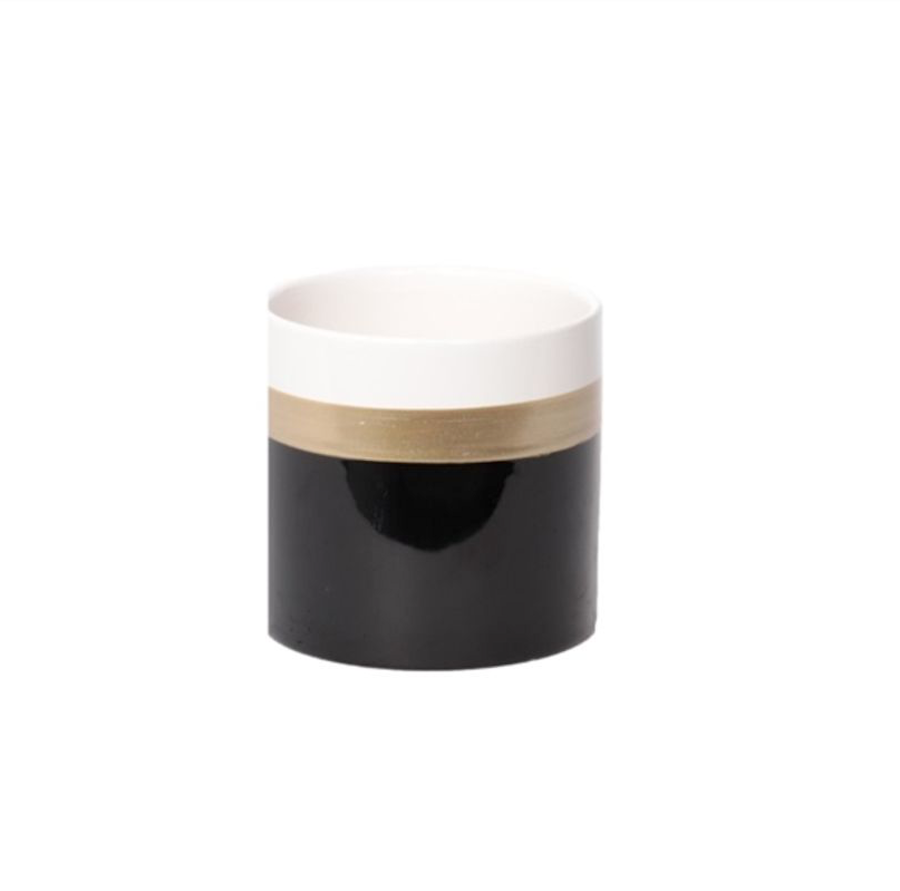 Vas decorativ din ceramica Horizon Black D9