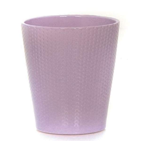 Dekorative Vase Punkte Violett D12