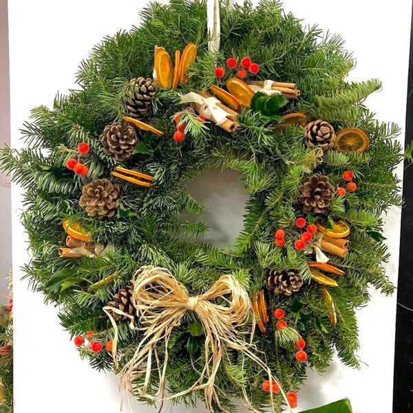 Decorative Christmas wreath